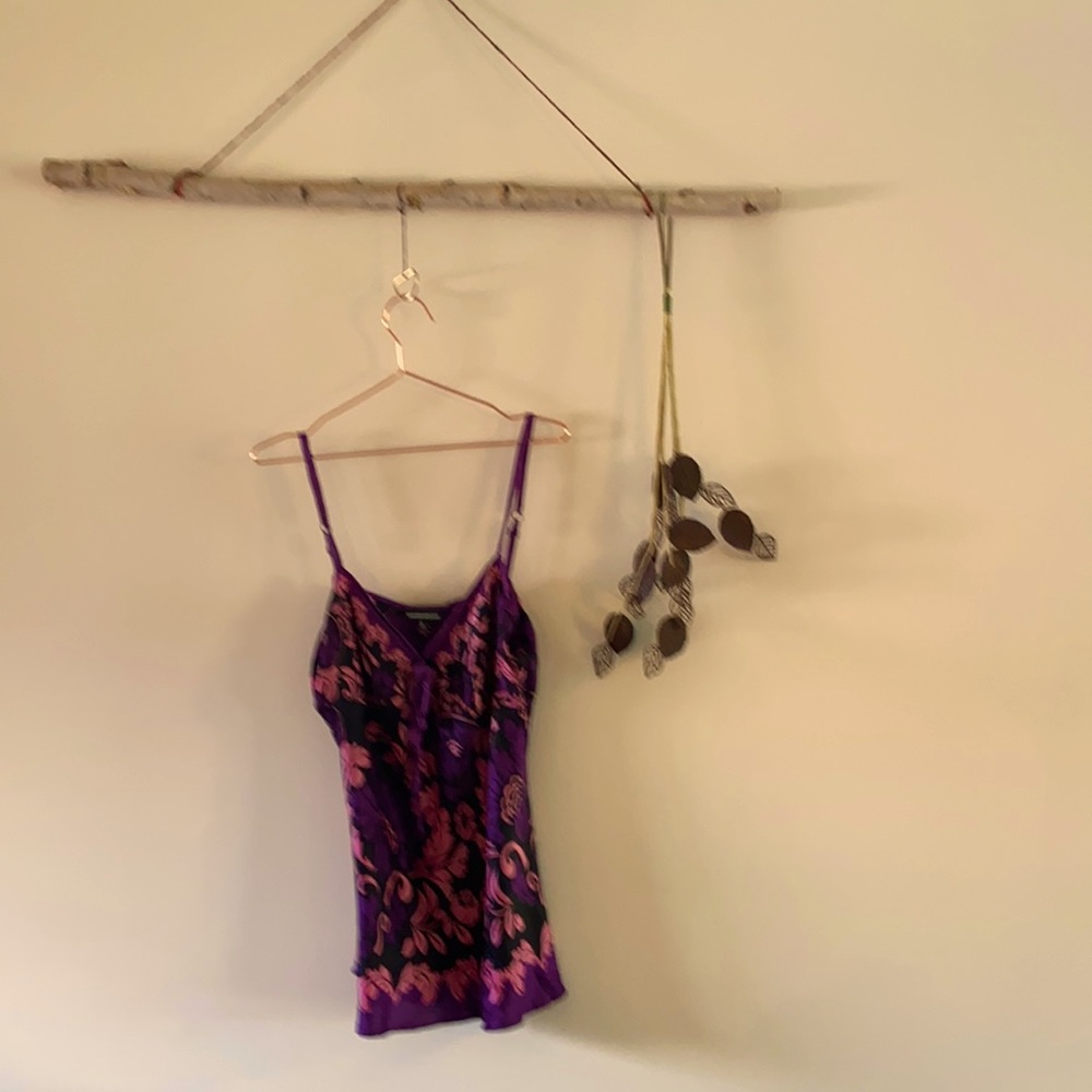 Purple and pink camisole